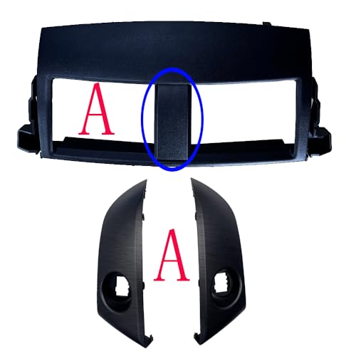 Dashboard/Passend for Toyota RAV4 2006 2007 2008 2009 2010 2011 2012 A/C-Klimaanlagen-Auslassrahmen, Lüftungsschlitze, Lüftungsblendenabdeckung(Strip-A-Frame A) von KFJFDHES