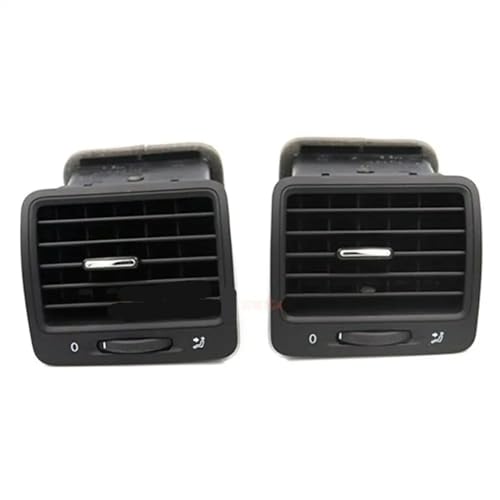 Dashboard/Passend for VW Jetta MK5 Golf 5 Rabbit Armaturenbrett-Luftauslass-Entlüftungsöffnung Klimaanlage Auslass Klimaanlage 1K0819703 1K0819704(Black L and R) von KFJFDHES