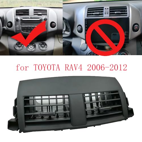 Dashboard Center Dash AC Air Vent Outlet Panel/Fit for Toyota RAV4 2006-2012 55670-42060-B0 55670-0R010-B0(Air outlet-Frame) von KFJFDHES