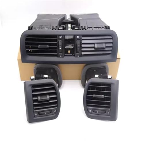 Dashboard Dumme schwarze Entlüftungsöffnung/passend for Skoda Fabia 2 mk2 Roomster 2007 2008 2009 2010 Armaturenbrett-Mitte 5j0820951e 5J0819701 5J0819702(3pcs) von KFJFDHES