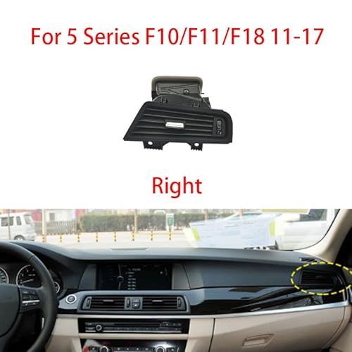Dashboard Ventilation Grille Auto-Armaturenbrett links rechts Mitte hinten Klimaanlage AC Vent Montage/Fit for BMW F10 F11 64229166885/64229166883/64229166884(Right) von KFJFDHES