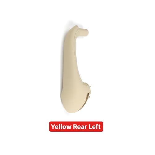 KFJFDHES 1 Stück Auto vorne links rechts Innentürgriff-Set Ersatz/passend for Mercedes Benz W203 C-Klasse Limousine 2000–2007 Auto Innentürgriffe(Yellow Rear Left) von KFJFDHES