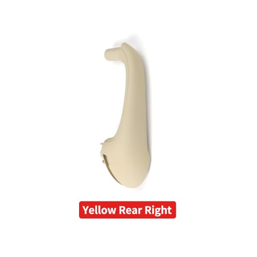 KFJFDHES 1 Stück Auto vorne links rechts Innentürgriff-Set Ersatz/passend for Mercedes Benz W203 C-Klasse Limousine 2000–2007 Auto Innentürgriffe(Yellow Rear Right) von KFJFDHES
