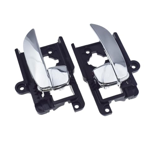 KFJFDHES Chrom-Innentürgriff vorne oder hinten, linker Fahrer oder rechter Beifahrer/Passend for Hyundai Elantra 2007 2008 2009 2010 2.0L Auto Innentürgriffe(2 Pcs Left Right) von KFJFDHES