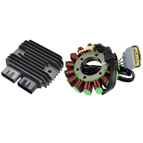Spannungsregler Generator-Statorspule + Spannungsreglergleichrichter/Fit for Kawasaki Ninja ZX10R ZX-10R ZX1000 2008 2009 2010 Voltage Regulator von KFJFDHES