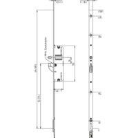 KFV - Verlängerung BV1600, Falz 16 mm, Stahl verzinkt von KFV