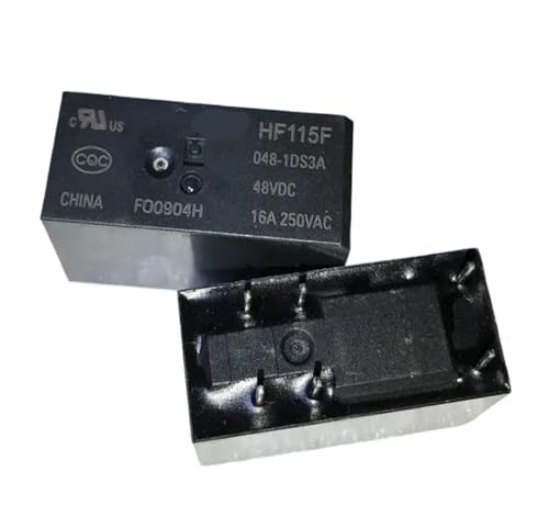 1 STÜCK JQX-115F 048-1DS3AF(555) ; HF115F 048-1DS3A/024-1DS3A /012-1DS3A ; (115F-1B-6P-12V/24V/48V-16A) Relais 6-polig(HF115F 048-1DS3A) von KFVMVTDW