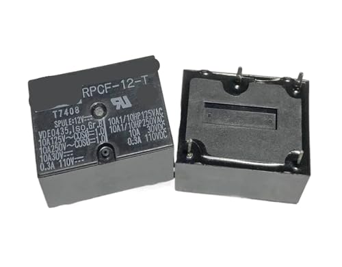 1 STÜCK RPCF-12-T; RPCF-100-PT (7520-1A-12V/110V-16A) Relais 4-polig(RPCF-12-T) von KFVMVTDW