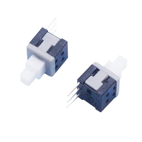 10 Stück/Los 5,8 x 5,8 mm selbstsichernder Druckknopfschalter einseitiger 3-poliger 5,8 x 5,8 verriegelnder 3-poliger Schalter 10 Stück/Los 5,8 x 5,8 mm selbstsichernder Druckknopfschalter einseitiger 3-poliger 5,8 x 5,8 verriegelnder 3-poliger Schalter von KFVMVTDW