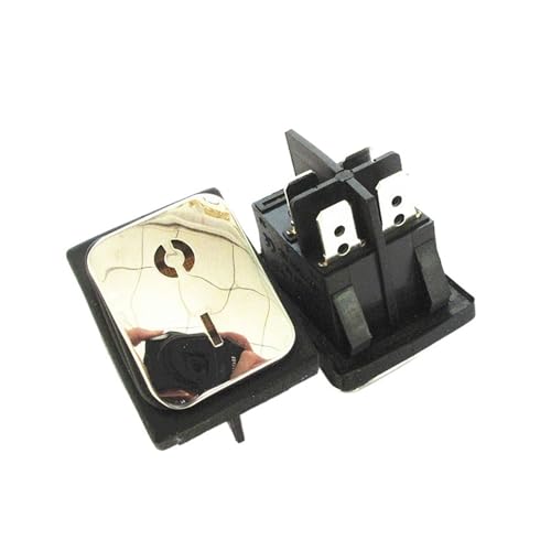 1PCS KCD4 20A edelstahl oberfläche wasserdicht rocker schalter silber kontaktieren hohe strom power boot schalter(KCD4 Yellow x1PC) von KFVMVTDW