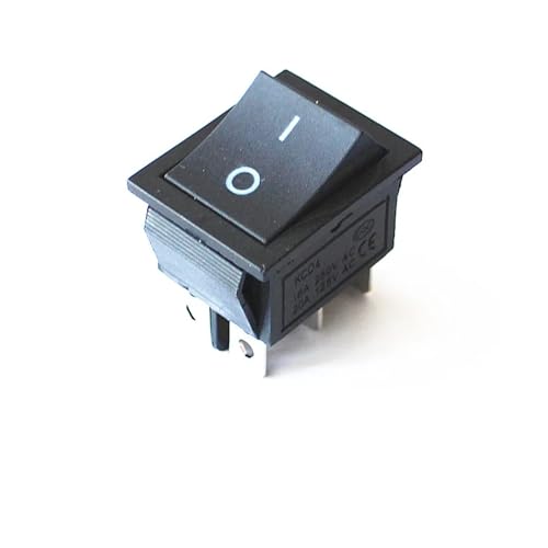 1PCS KCD4 6 Pin Wippschalter Kabel Power Button On/Off 6ft 16A 250V 31x25mm von KFVMVTDW