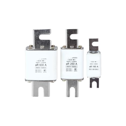 1PCS Keramiksicherung NGT00 NGT1 NGT2 NGT3 63A100A250A Sicherungskern(400A,NGT1) von KFVMVTDW