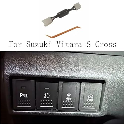 Auto Start Stopp Deaktivieren Passend für Suzuki Vitara S-Cross Auto Automatische Start Stop Motor System Aus Stecker Und Spielen Kabel Eliminator(A) von KFXYSM