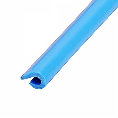 Fensterdichtung,Fensterdichtungen Kunststofffenste Autotür Gummistreifenkanten Wachen Self-Adhäsion Dichtungsband Kratzer Schutz Universal Auto Dekoration Zubehör(Blue) von KFXYSM