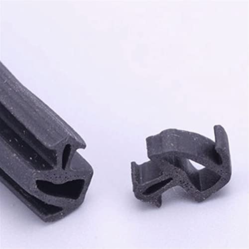 Fensterdichtung,Fensterdichtungen Kunststofffenste Tubular Dichtung Weathertrip Aluminium Türfenster Slot Dichtungsstreifen Dreieck Silikonkautschuk(Black) von KFXYSM