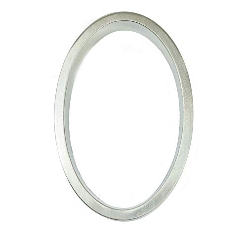 Hausnummernschild Retro 12cm Silber Hausnummer Zeichen 0-9 Alphabet Buchstaben 5 Zoll Dash Slash Signage Heimtürnummern Außenadresse(0) von KFXYSM