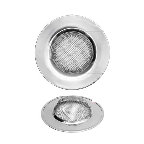 KFXYSM Abflusssieb, Abflussstopfen 5 STÜCKE Küchenspüle Filter Edelstahl Mesh Spüle Sieb Filter Kanalisation Mesh Siebe Badezimmer Spüle Sieb Abflussloch Filter Falle(Style A) von KFXYSM