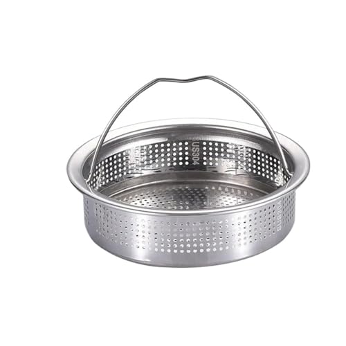 KFXYSM Abflusssieb, Abflussstopfen Edelstahl Küchenspüle Sieb Stecker Schließen Loch Becken Spüle Abflussfilter Korb Mit Griff Abfluss Küchenzubehör(2cm) von KFXYSM
