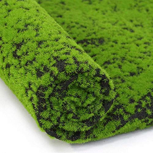 KFXYSM Kunstrasen Outdoor,Rasenteppich 1M * Strohmatte Grüner künstlicher Rasen Teppich Fake Turf Home Garden Moos(C) von KFXYSM