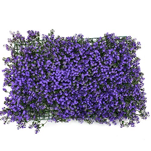 KFXYSM Kunstrasen Outdoor,Rasenteppich Künstliche Pflanze Gefälschte Rasen Eukalyptusblatt Grün Sonnenblume für den Garten Hinterhof Wanddekoration(B) von KFXYSM