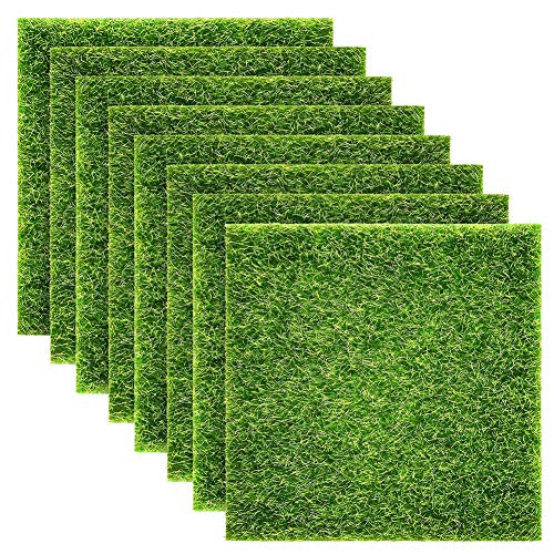 KFXYSM Kunstrasen Outdoor,Rasenteppich Simulation Mini Garten Micro Landschaft Dekor Zubehör Moss Turfen Rasen Wand Grüne Pflanzen DIY Künstliche Gras Board 8 stücke KFXYSM Kunstrasen Outdoor,Rasenteppich Simulation Mini Garten Micro Landschaft Dekor Zubehör Moss Turfen Rasen Wand Grüne Pflanzen DIY Künstliche Gras Board 8 stücke von KFXYSM
