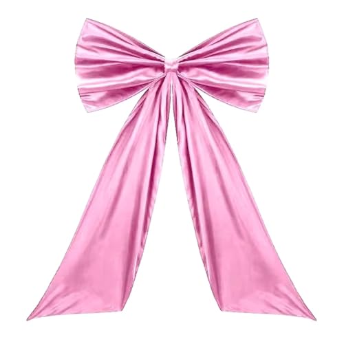 KFXYSM Riesenschleife,Geschenkschleife Groß Rosa Große Schleife for Hintergrund Geburtstag Party Zimmer Wand Dekor Riesige Band Krawatte Hängen Geschenk(Pink) von KFXYSM