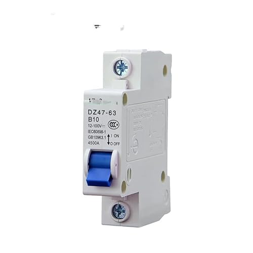 KFXYSM Sicherungsautomat, Leitungsschutzschalter DC-Leistungsschalter 24 V 60 V 72 V 96 V 1p 12 V 100 V Switch Defense Tripping Operation(32A) von KFXYSM