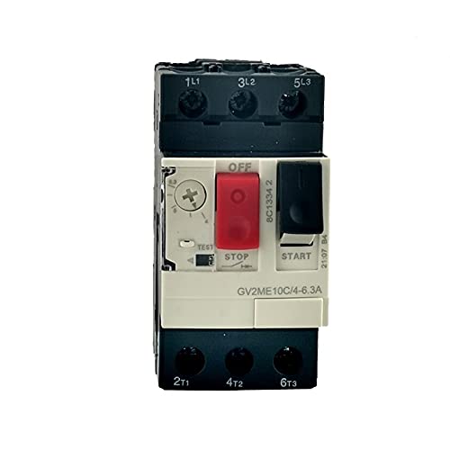 KFXYSM Sicherungsautomat, Leitungsschutzschalter Motorschutzschalter 3P-Wärme-Magnet-Typ-Motorbrecher MPCB Schaltfläche des Leistungsschalters(ME03C 0.25-0.4A) von KFXYSM