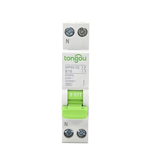 Sicherungsautomat, Leitungsschutzschalter DPN 25A MCB 1P + N 110V 220V Kurve B AC. Mini-Leistungsschalter(B25) von KFXYSM