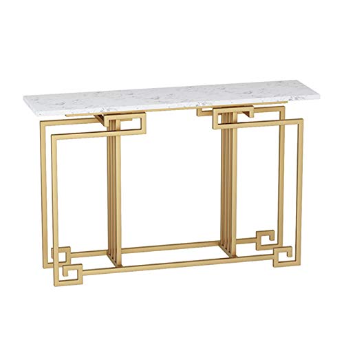KG7HQRP Marmor-Veranda-Tisch an der Wand, Veranda, langer Tisch, einfaches Blumenregal (Farbe: B) (B) von KG7HQRP