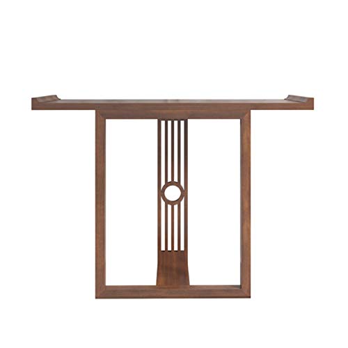 KG7HQRP Massivholz Konsolentisch gegen die Wand Tisch Wohnzimmer Eingang Tisch Regal von KG7HQRP