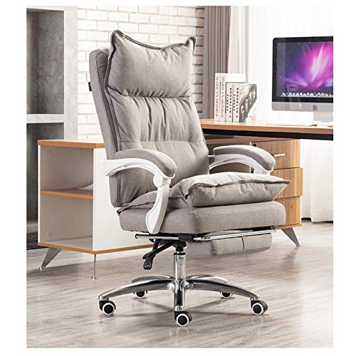KG7HQRP Renovierung Haus Büro Computerstuhl Ergonomischer Gaming-Stuhl mit größerer hoher Rückenlehne und Sitzkissen Größere Armlehne mit Fußstütze von KG7HQRP