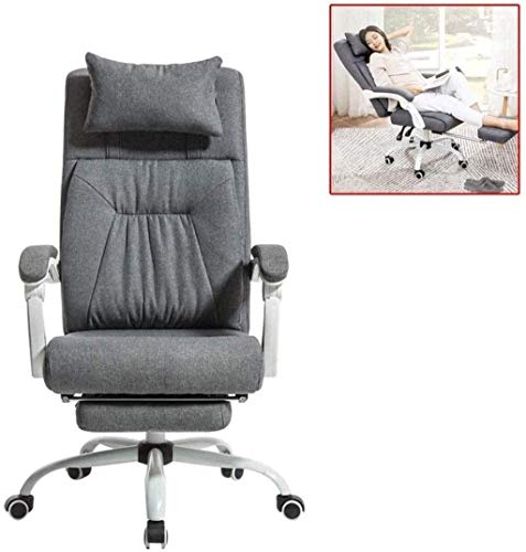 KG7HQRP Renovierung Haus Bürostuhl 360 Grad Drehstuhl Gaming Stuhl Verstellbarer Klappbodenstuhl Gepolsterte Rückenlehne Lazy Sofa Stuhl Spiel Rocker von KG7HQRP