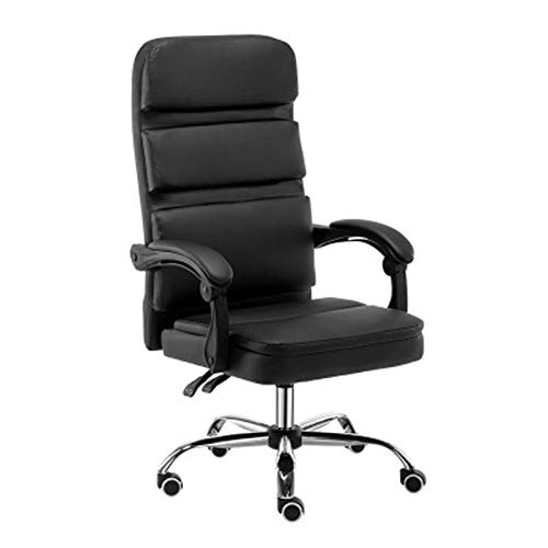 KG7HQRP Renovierung Haus Bürostuhl Business Boss Stuhl Leder Heben Rücken Drehstuhl Liegestuhl Studie Konferenz Stuhl Gaming Stuhl grau A von KG7HQRP