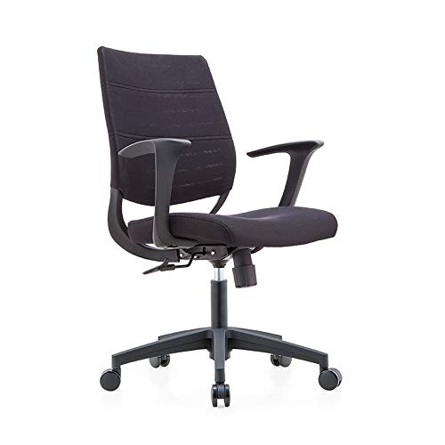 KG7HQRP Renovierung Haus Bürostuhl Schreibtischstuhl Drehsitz Ergonomischer Schreibtisch und Stuhl Mesh Drehbarer Computerarbeitsstuhl Büro Zuhause (Farbe: Schwarz, Größe: Einheitsgröße) von KG7HQRP