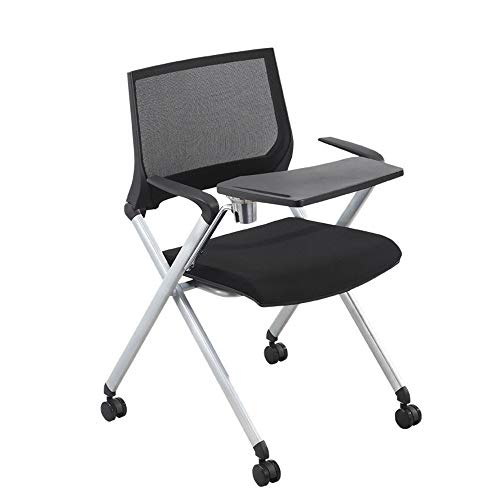 KG7HQRP Renovierung Haus Bürostuhl Schreibtischstuhl Klappstuhl Bürostuhl Schreibtischstuhl Klappbare Armlehne Ergonomischer Arbeitsstuhl Kompakte Armlehne Ergonomischer Arbeitsstuhl (Farbe: Grün von KG7HQRP
