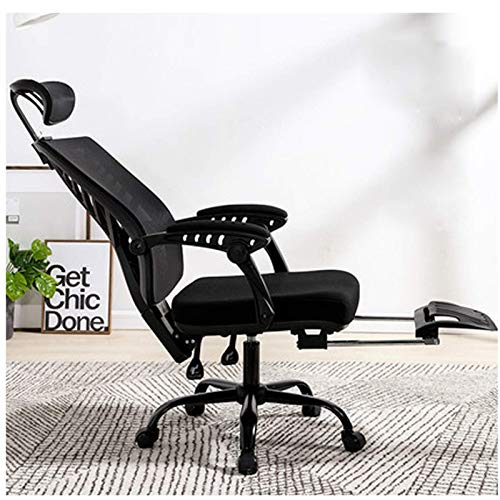 KG7HQRP Renovierung Haus Computerstuhl Boss Stuhl Gaming Drehbarer Rückenlehne Stuhl Ergonomischer Schmetterling Design Stuhl Bequeme Liege Weiß von KG7HQRP