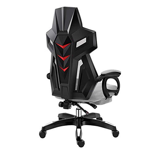 KG7HQRP Renovierung Haus Computerstuhl Gaming Rückenlehne Personal Ergonomischer Spiel Drehstuhl Liegesitz Schwarz 3 von KG7HQRP
