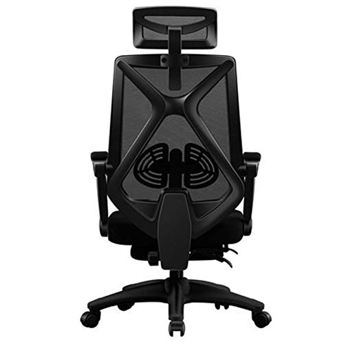 KG7HQRP Renovierung Haus Computerstuhl Rest Mitarbeiter Bürostuhl Schlafsaal Student Spiel Anker Drehstuhl Liegestuhl Gaming Sitz schwarz 1 von KG7HQRP
