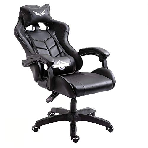 KG7HQRP Renovierung Haus Gaming Sitze Computer Bürostuhl Gaming Stuhl Rückenlehne Lift Drehstuhl A von KG7HQRP