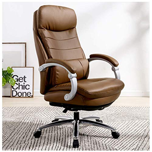 KG7HQRP Renovierung Haus Liegestuhl Chefsessel Computerstuhl Bürostuhl Study Rücken Drehstuhl Zuhause Ergonomischer Gamingstuhl Bürostuhl Schwarz von KG7HQRP