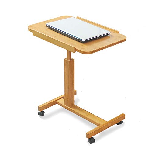 Tragbarer Bambus-Tisch-Laptopständer, Klapptisch, Notebook-Tablett (Größe: L-70 cm) (OneColor L) von KG7HQRP