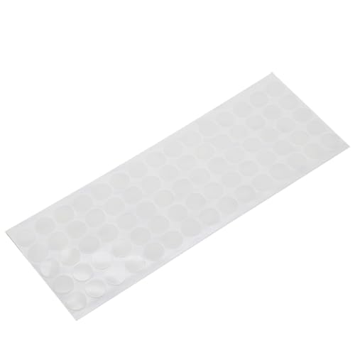 KGDUYC 75 Stück Anti rutsch pads -20 x 2 mm Schutzpuffer Abstandshalter, Nicht klebende Gummipads zur Kontrolle der Bewegung der Glas-Tischplatte, Antirutsch Sfür Oberfläche von KGDUYC