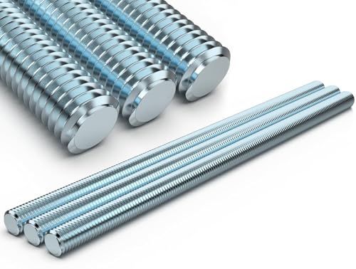 3 Stk Gewindestange M10 x 30CM Verzinkt Gewindestangen Karbonstahl Gewindestifte DIN 975 Festigkeitsklasse 4.8 Gewindestab mit Metrischem Vollgewinde Metrisch Gewinde Stangen nach Normen Threaded Rod 3 Stk Gewindestange M10 x 30CM Verzinkt Gewindestangen Karbonstahl Gewindestifte DIN 975 Festigkeitsklasse 4.8 Gewindestab mit Metrischem Vollgewinde Metrisch Gewinde Stangen nach Normen Threaded Rod von KGGZKG