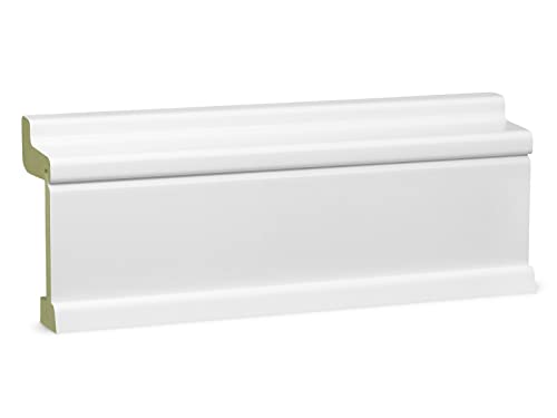 KGM Heizrohrverkleidung – Weiß folierter Heizrohradapter in modernem Design – feuchtebeständig – Länge: 2400 mm – 1 Stück KGM Heizrohrverkleidung – Weiß folierter Heizrohradapter in modernem Design – feuchtebeständig – Länge: 2400 mm – 1 Stück von KGM