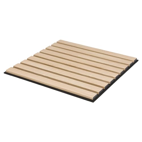 KGM Akustikpaneel ExPress 50 - Eiche Natur 50x50cm - Schallabsorbierende Wandpaneele in hochwertiger Holzoptik - Set 4 Stück - Ideale Wandverkleidung für eine moderne Inneneinrichtung KGM Akustikpaneel ExPress 50 - Eiche Natur 50x50cm - Schallabsorbierende Wandpaneele in hochwertiger Holzoptik - Set 4 Stück - Ideale Wandverkleidung für eine moderne Inneneinrichtung von KGM