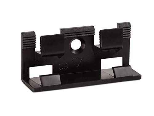 KGM Sockelleisten MEGA-Clips – Leistenclips für die unsichtbare Montage der Fußleiste im Mega-Profil – 30 Stück von KGM