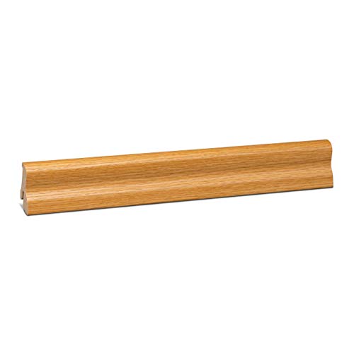 KGM Sockelleiste Marburger Profil – folierte MDF Fußbodenleiste Eiche hell – Maße: 2400 x 20 x 40 mm – 1 Stück KGM Sockelleiste Marburger Profil – folierte MDF Fußbodenleiste Eiche hell – Maße: 2400 x 20 x 40 mm – 1 Stück von KGM