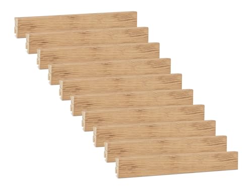 Vorteilspack KGM Sockelleiste Modern - Furnierte Massivholz-Sockelleiste in Eiche geölt - Maße: 2400 x 16 x 40 mm - 10 Stück / 24M Vorteilspack KGM Sockelleiste Modern - Furnierte Massivholz-Sockelleiste in Eiche geölt - Maße: 2400 x 16 x 40 mm - 10 Stück / 24M von KGM