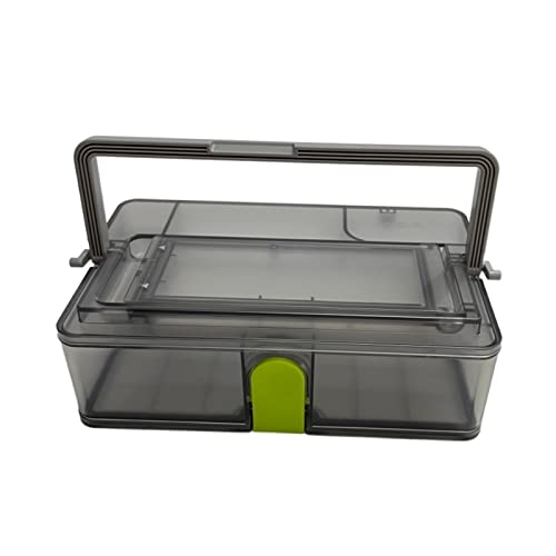 KGNGBEM Zubehör Ersatzteile Mülleimer mit Filter Wassertank Mopptücher Halterung Ständer。Kompatibel mit 360 S10 Staubsauger(Dustbin with Filter) von KGNGBEM